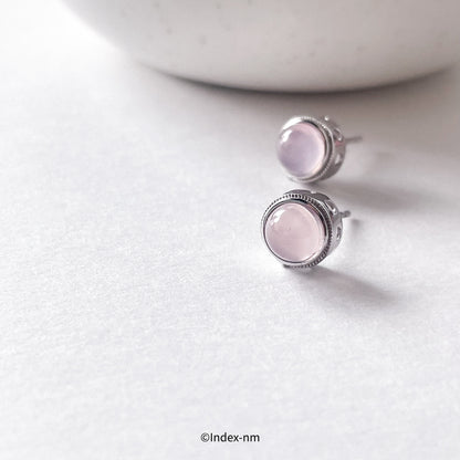 Lunaria | Agate & Chalcedony Studs