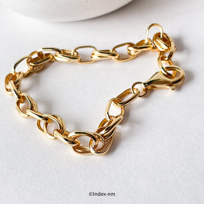 Luster | 18K Golden Link Bracelet