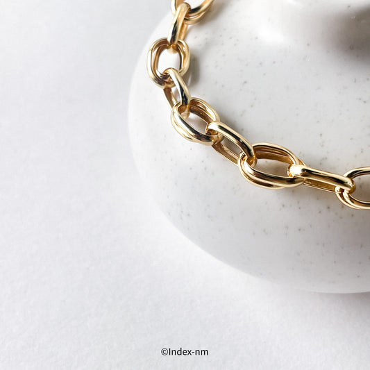 Luster | 18K Golden Link Bracelet