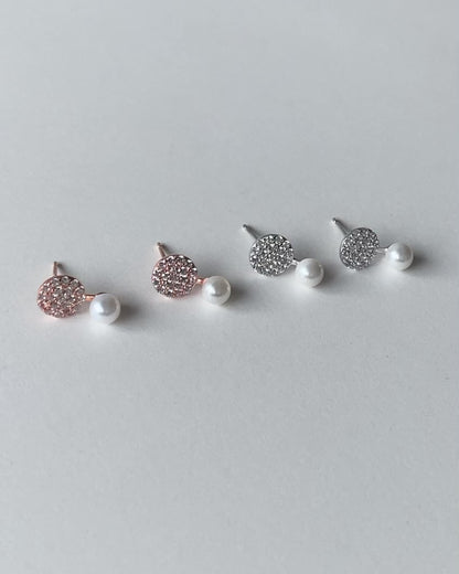 Circlet | Pearl Sparkle Studs